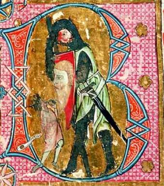 David ttet Goliat, 1320 -1330; Wien; sterreich.jpg